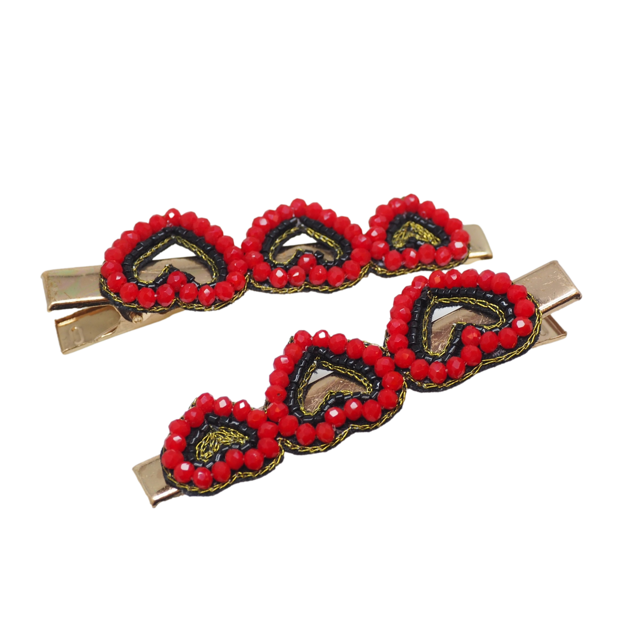 Loving hearts - Barrettes